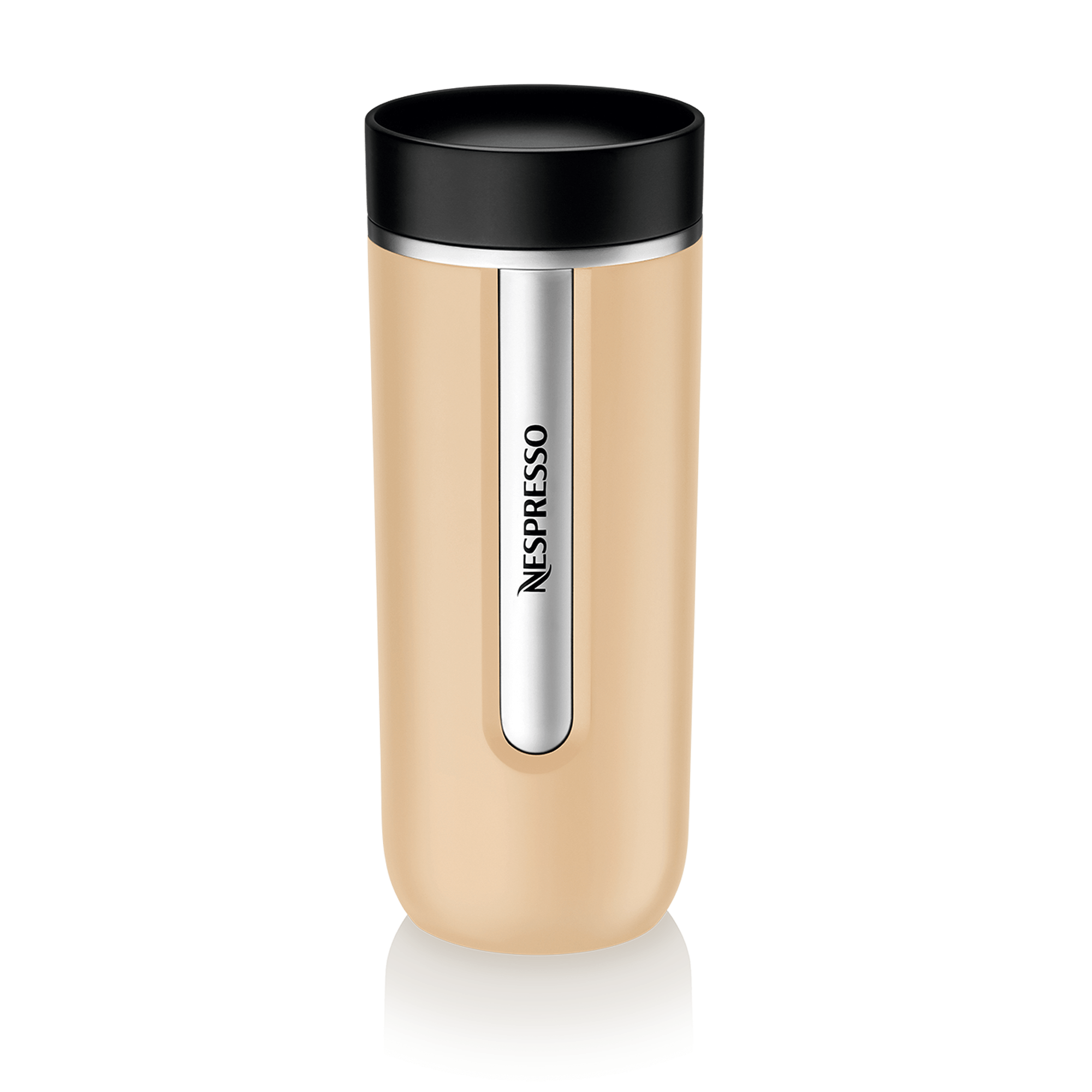 Nespresso - Consider it a coat for your Nespresso. Get our Nomad Travel Mug  and keep your coffee warm, wherever you go.