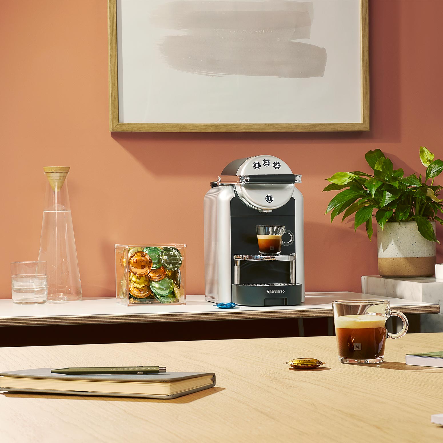 Neighbors Coffee Co - Now Introducing Nespresso ZENIUS ☕️ ZN 100 PRO STYLE,  QUALITY AND PROFESSIONAL PERFORMANCE IN A COMPACT COFFEE MACHINE Ideal for  any size of 💼 business, the Zenius coffee