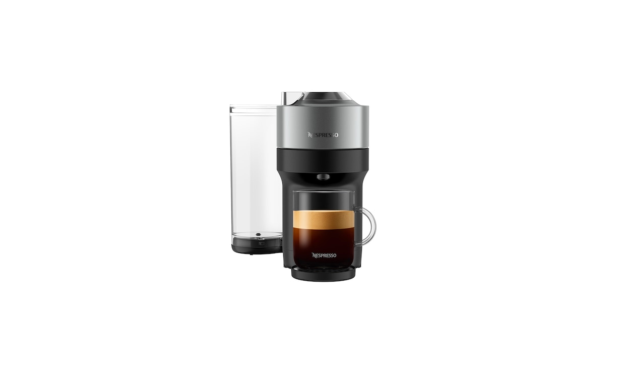 Nespresso Vertuo POP+ Deluxe - Máquina de café y espresso de Breville con  espumador de leche, Titan M