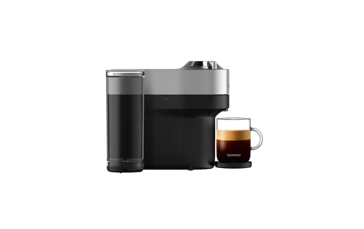 Nespresso Vertuo POP+ Deluxe - Máquina de café y espresso de Breville, Titan