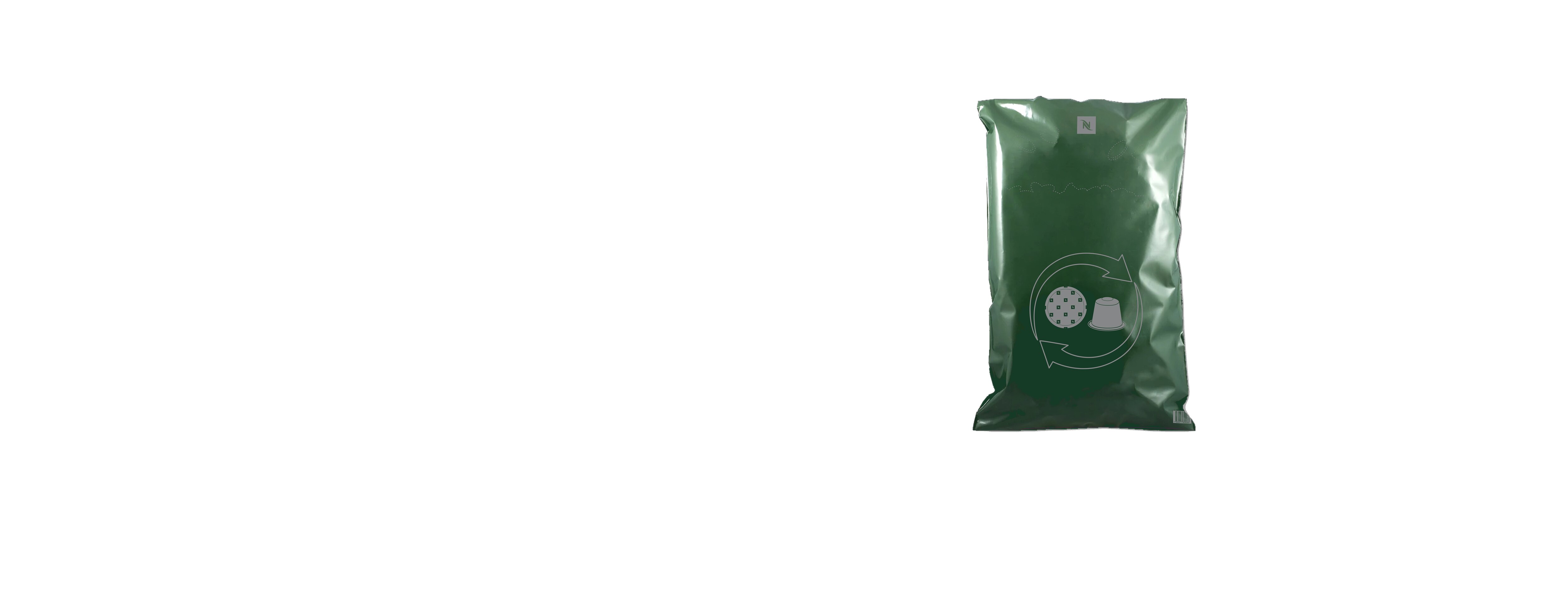 Grand Sac de Recyclage 900 capsules Nespresso Pro