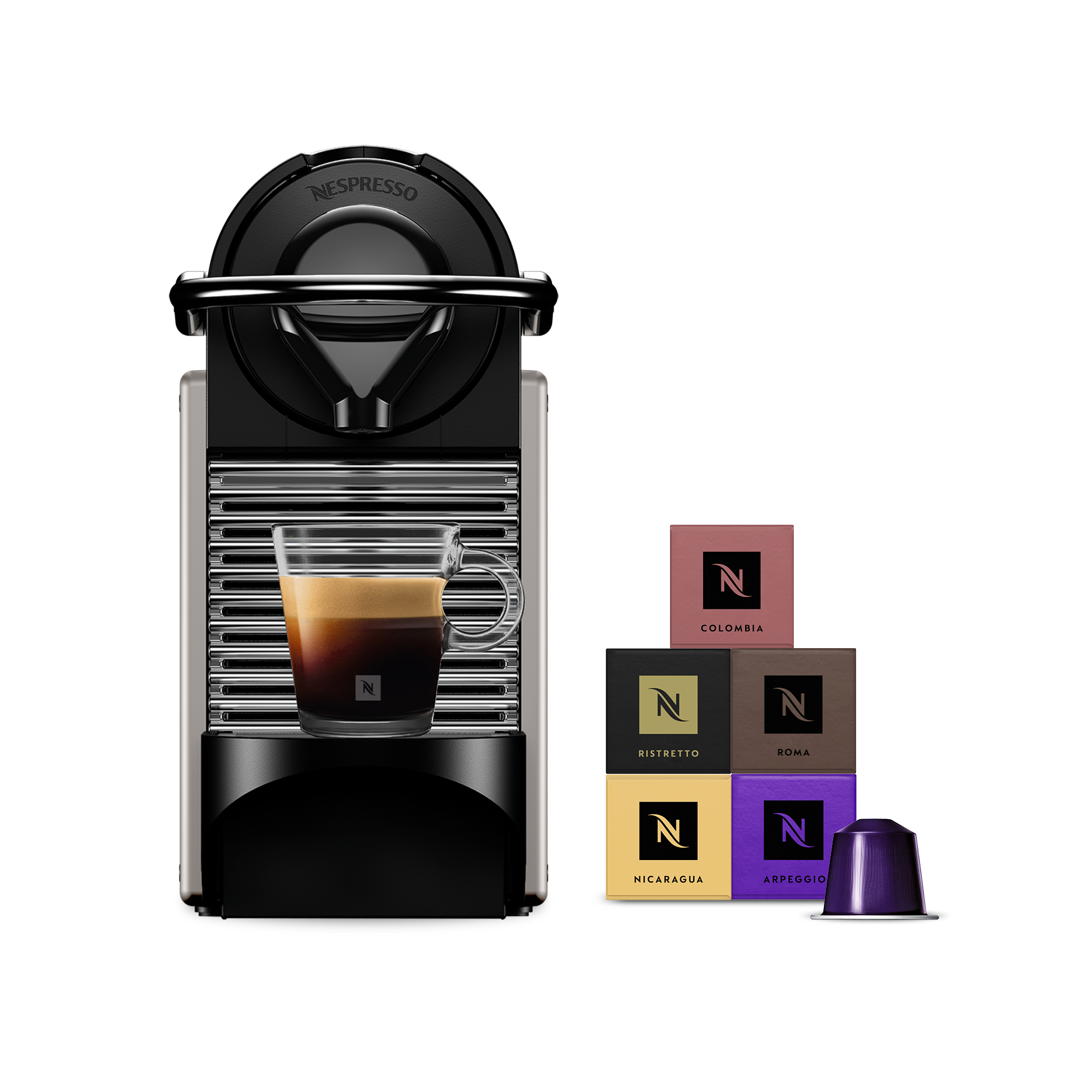 Machine à café Nespresso Pixie Dark Red - Coffee Friend