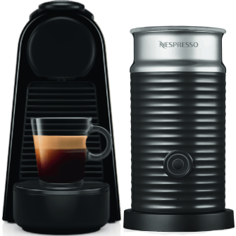 Cafetera Essenza Mini Black + Aeroccino Nespresso