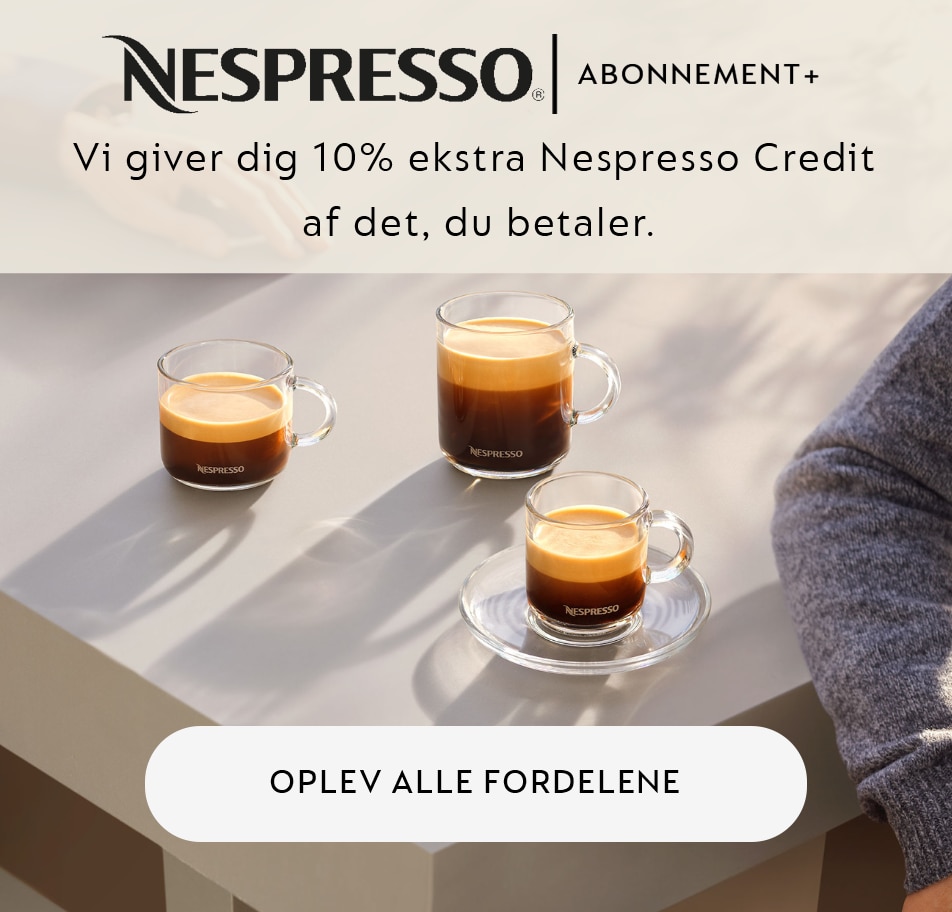 Nespresso | Kaffemaskiner og kaffe af kvalitet