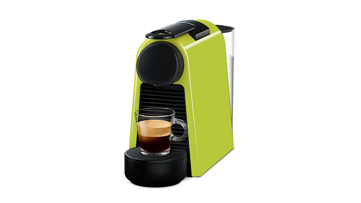 Nespresso Essenza Mini Triangle Coffee Pod Machine - Green