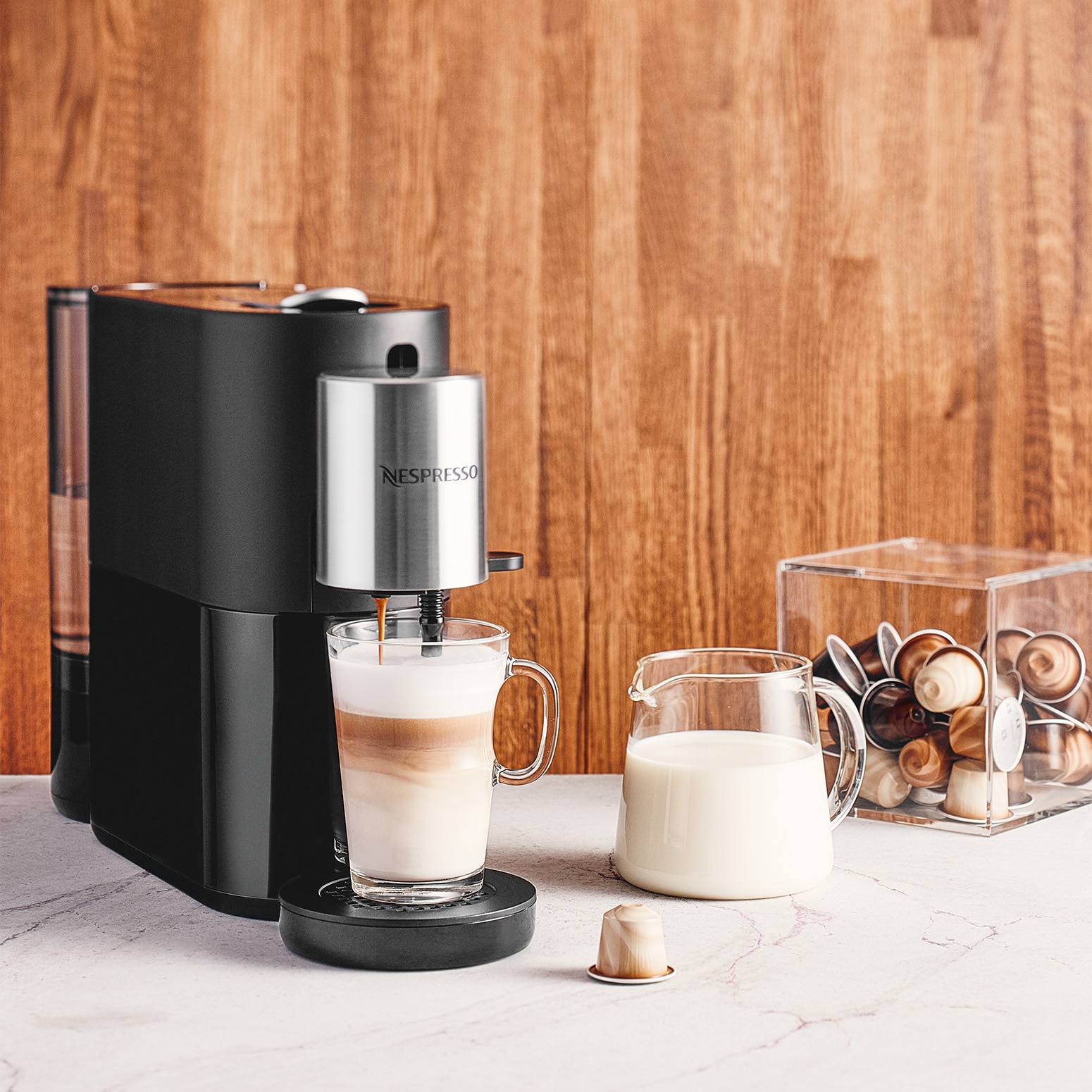 Nespresso Atelier | Cappuccino & Latte Coffee Machine | Nespresso™ SG