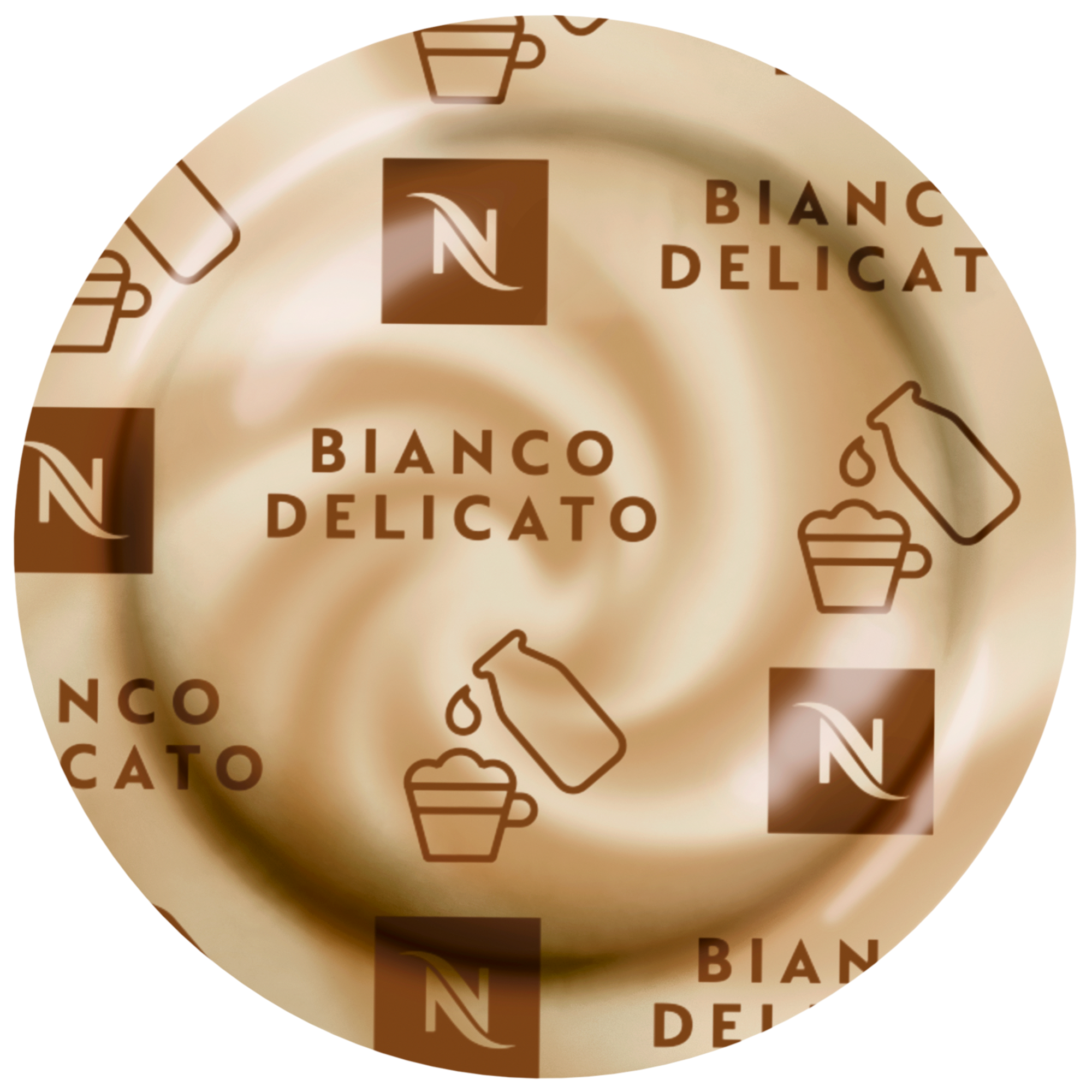 Nespresso Professional Bianco Delicato Single Serve Coffee Capsules - 50/Box