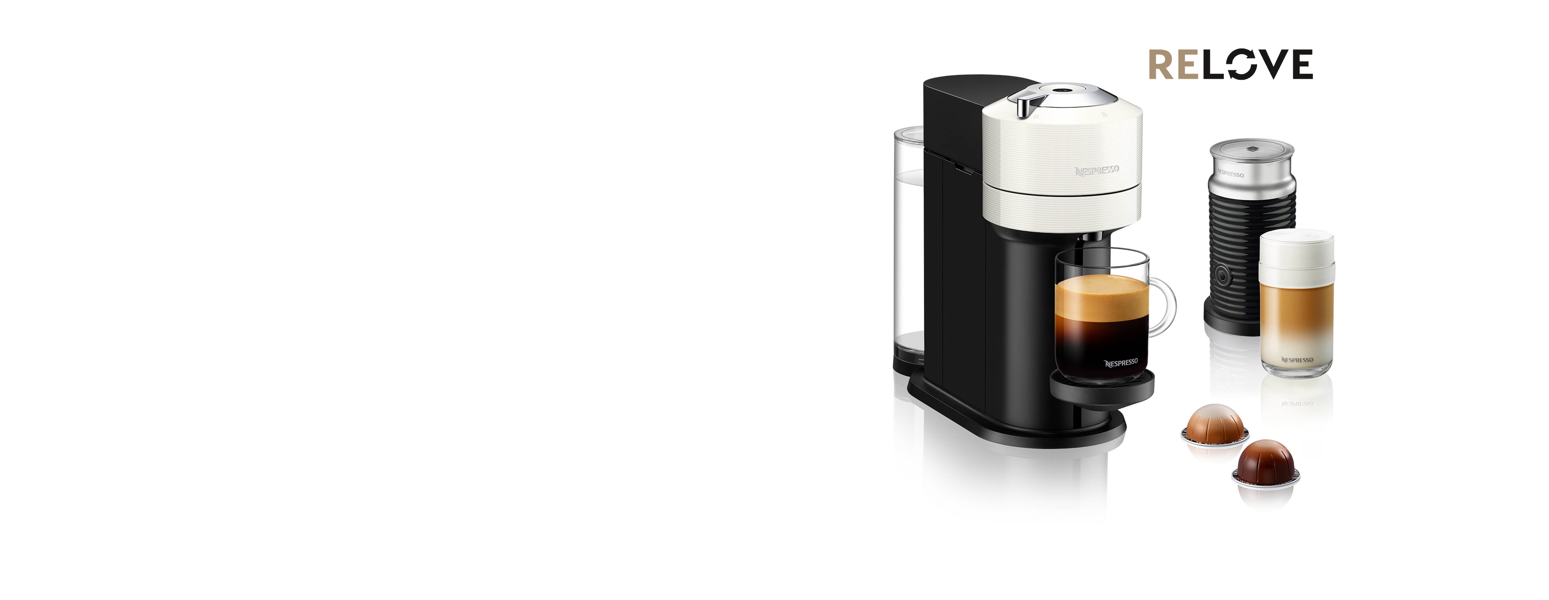 Nespresso Vertuo Next Coffee and Espresso Machine Bundle with