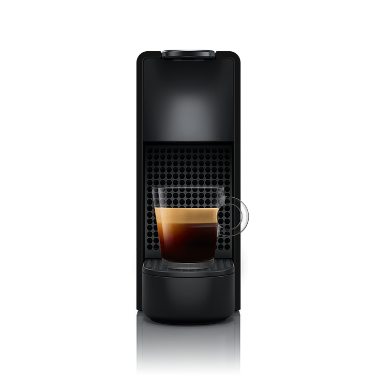 Cafetera de cápsulas  Nespresso® Krups XN1108 Essenza Mini, 1310 W, 19  Bar, 0.6 L, Calentamiento en 25 s, Apagado automático, Negro
