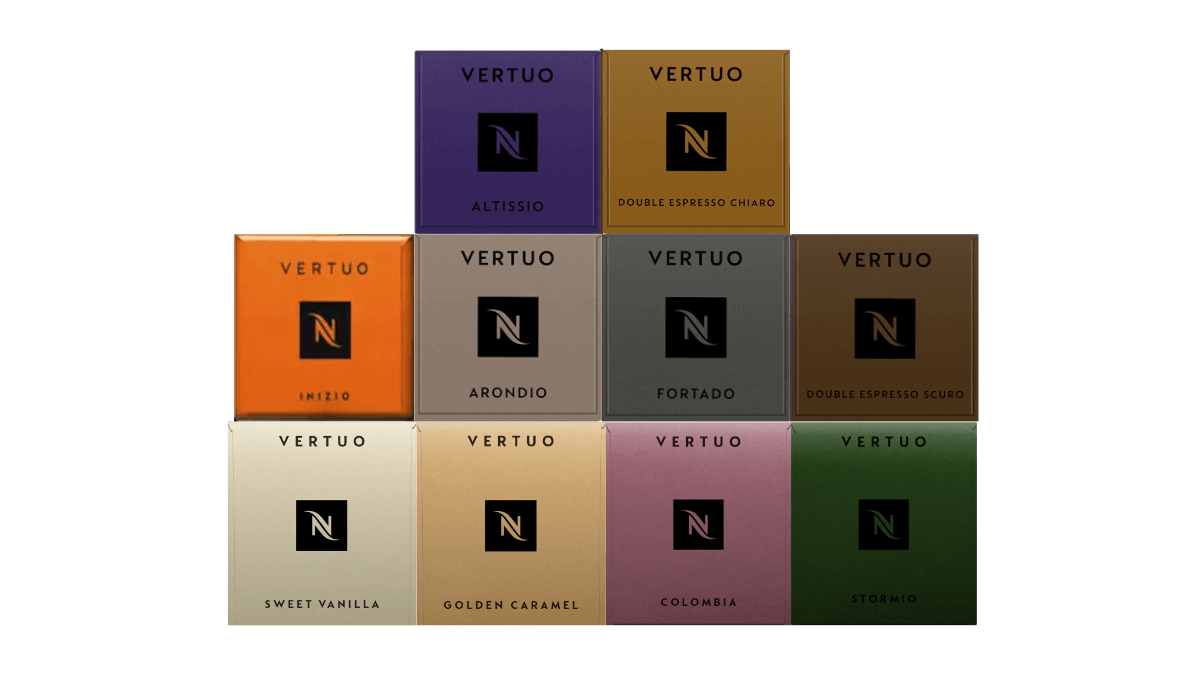 Nespresso Vertuo Inizio - 50 cápsulas - Intensidad 4 - Para Gran