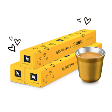 Capsules de café Nespresso pour Joyeux - 10 capsules - Café Joyeux