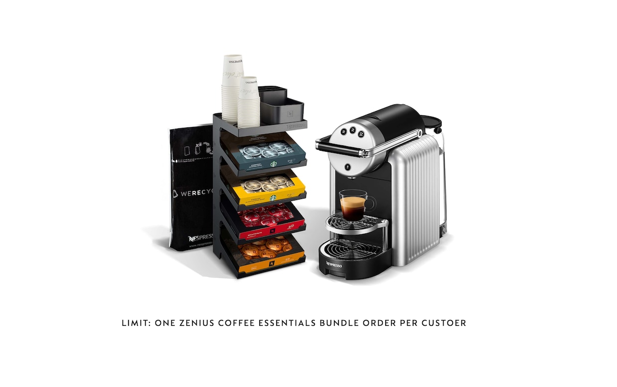 How to setup the Zenius coffee machine