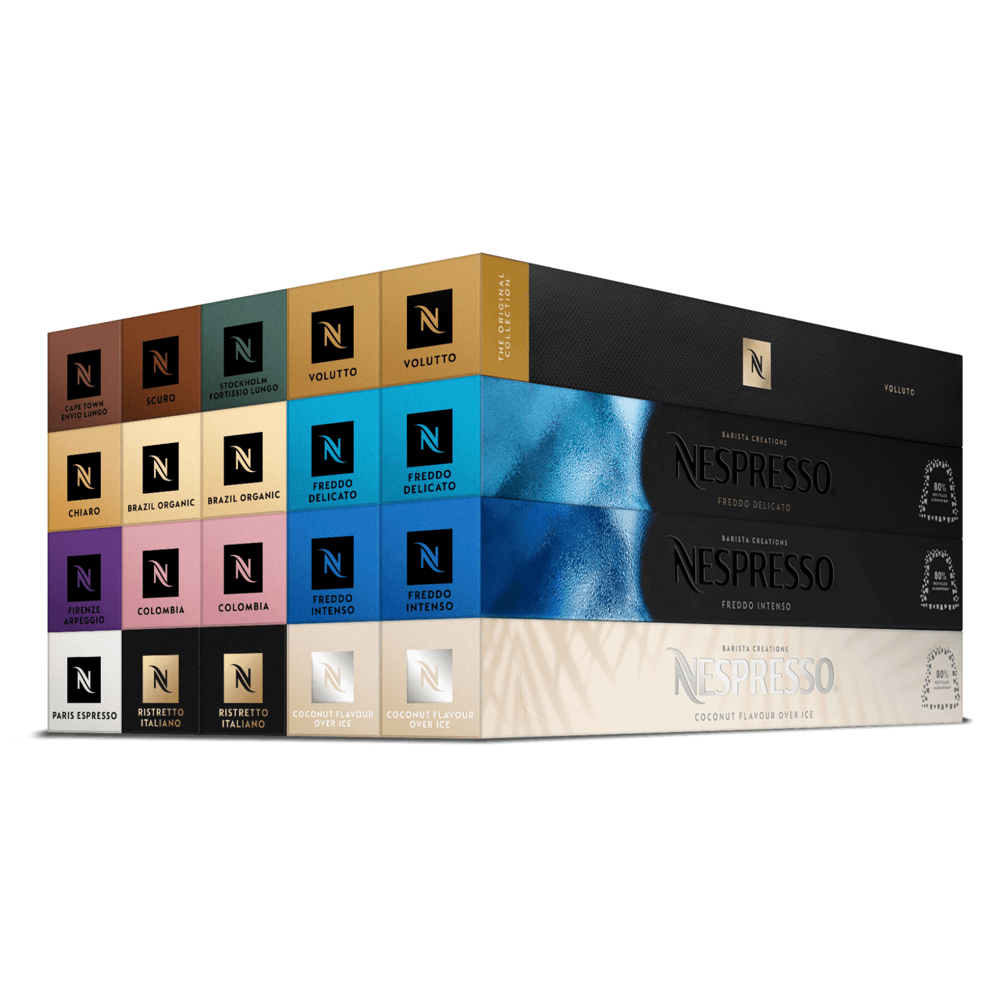 Capsule Nespresso Cremoso e Delicato, Kit da 200