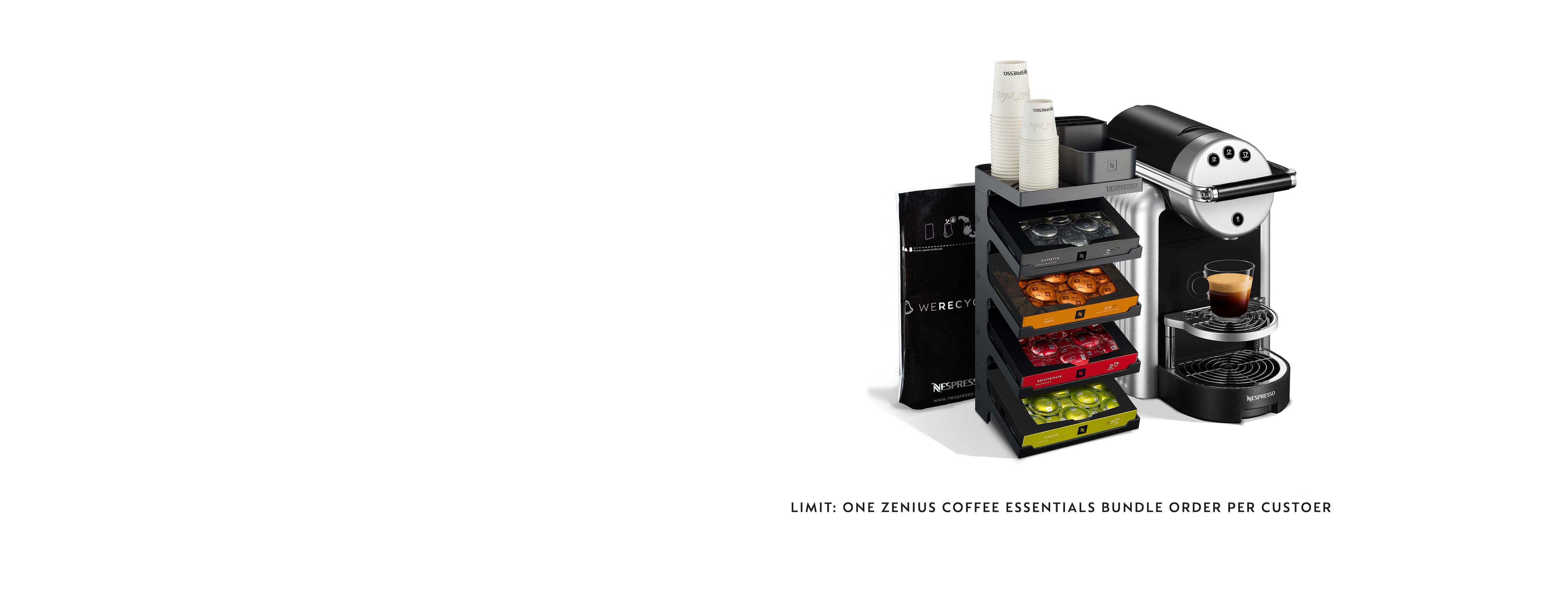 Zenius Coffee Essentials | Machines | Nespresso Pro USA