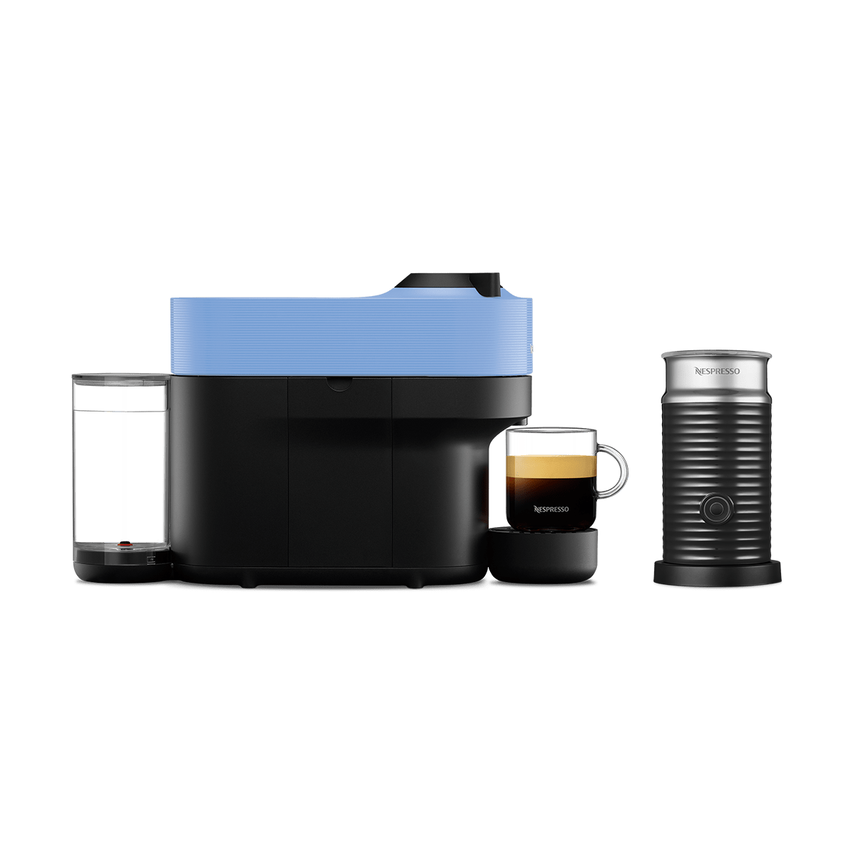 Vertuo Pop & Aeroccino Pacific Blue 3