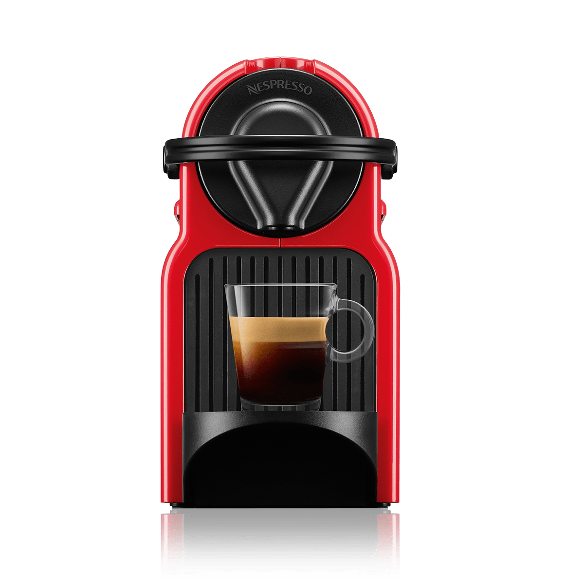 Inissia Red Nespresso coffee machine