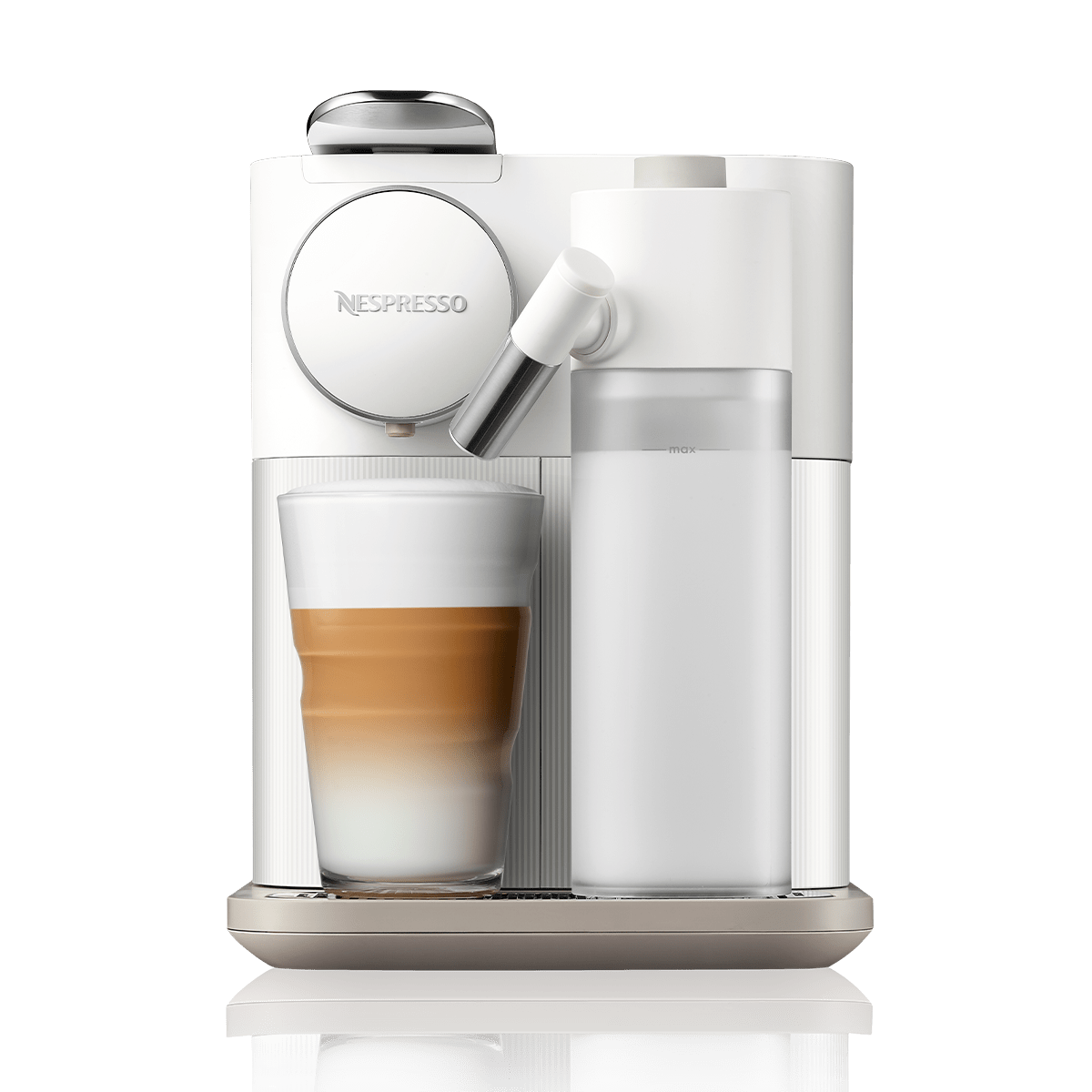 Gran Lattissima White 2 Black Nespresso coffee machine
