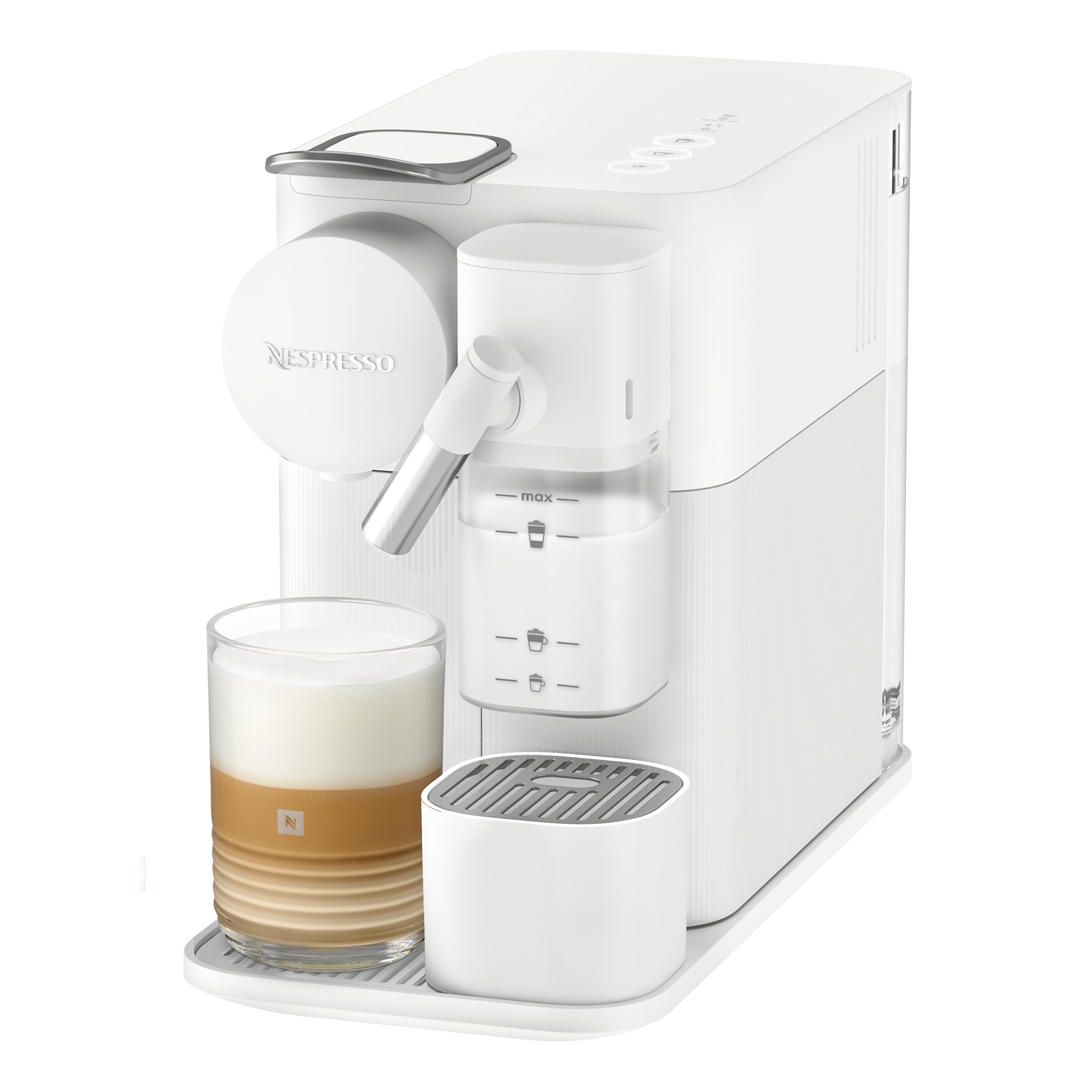 Nespresso Original DeLonghi Lattissima One Silky White