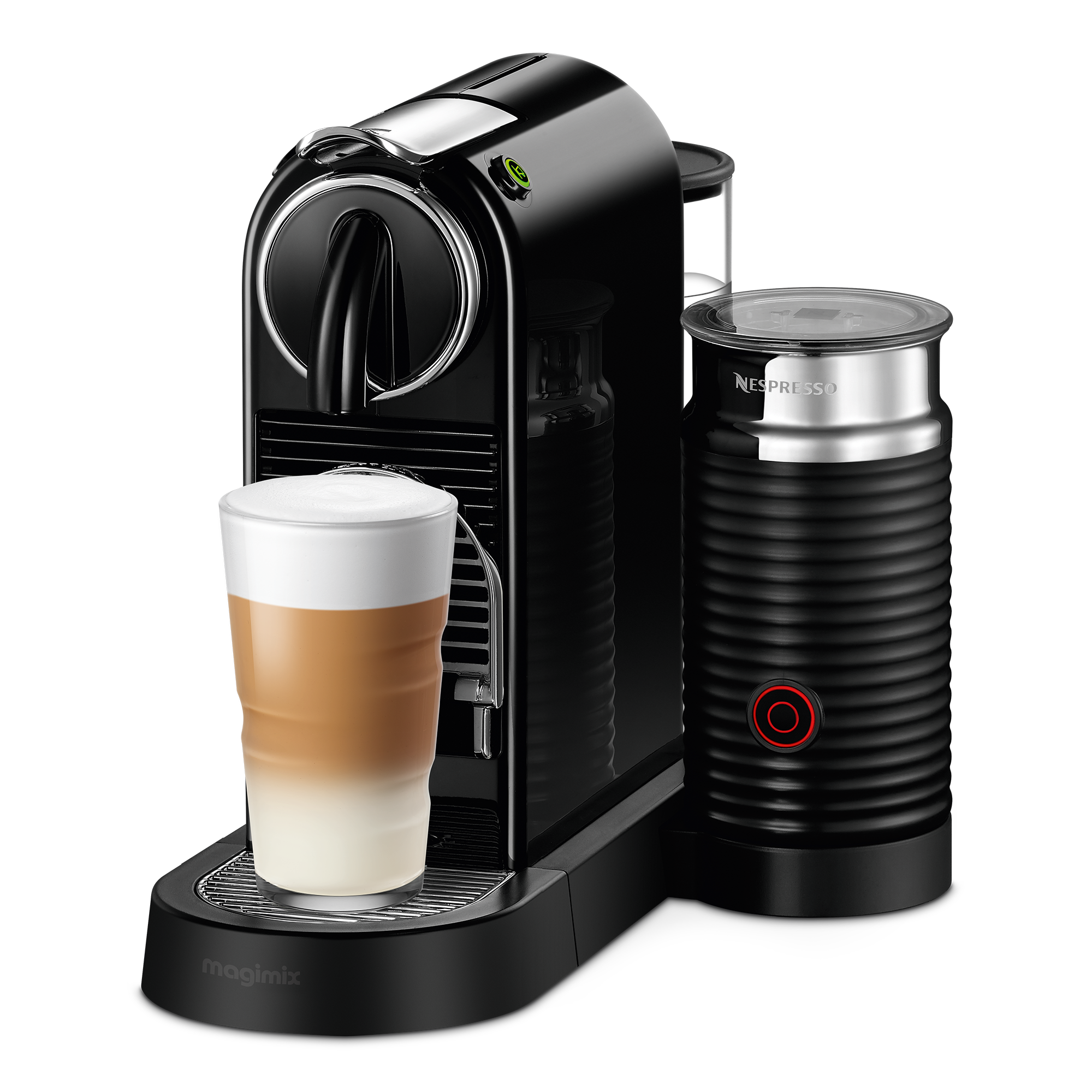 Nespresso Original CitiZ & Milk Limousine Black