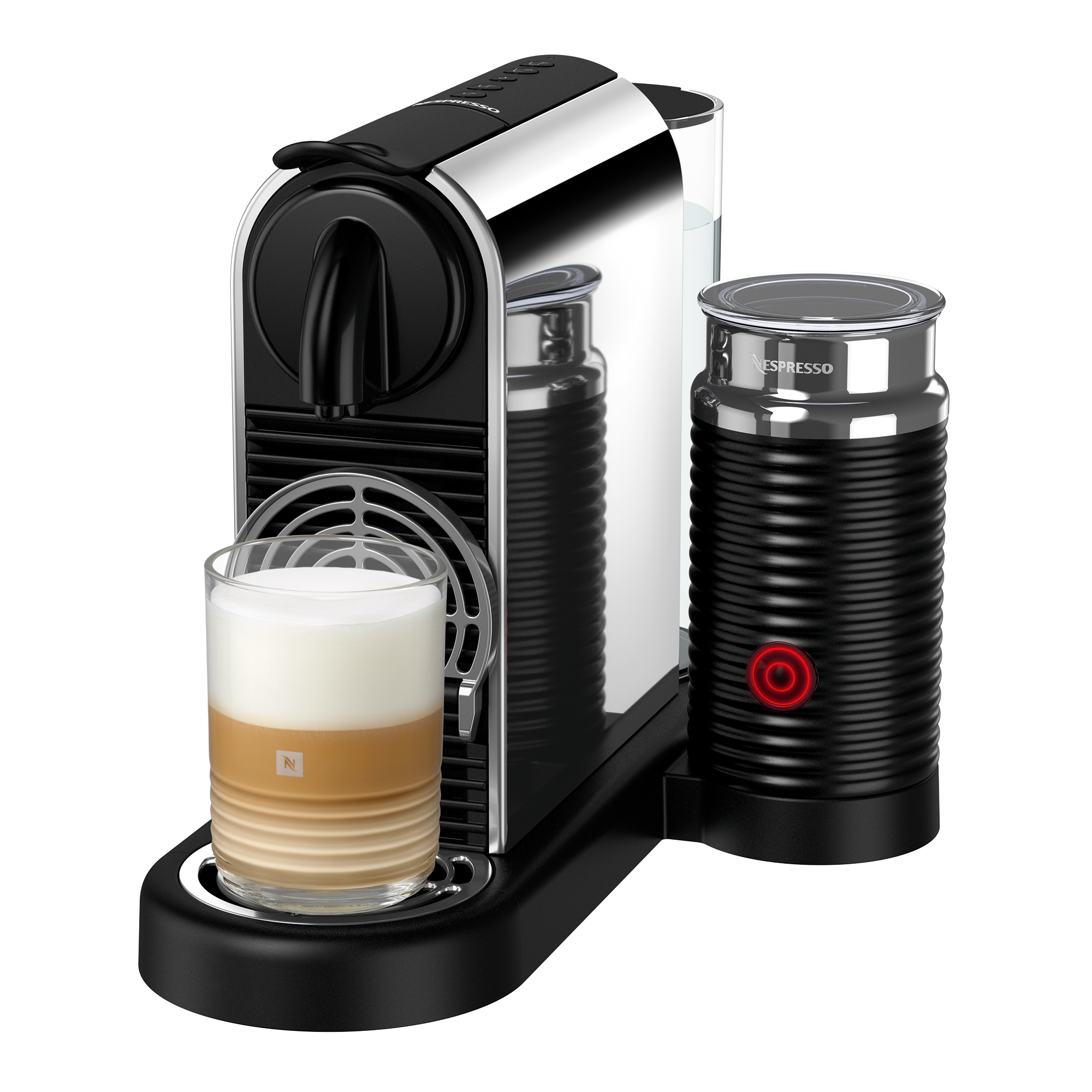 Nespresso Original CitiZ & Milk Platinum D Stainless Steel