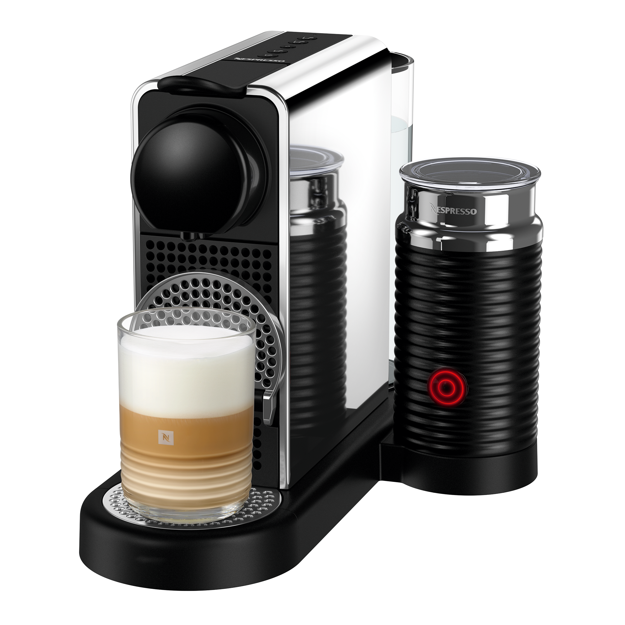 Nespresso Original CitiZ & Milk Platinum C Stainless Steel