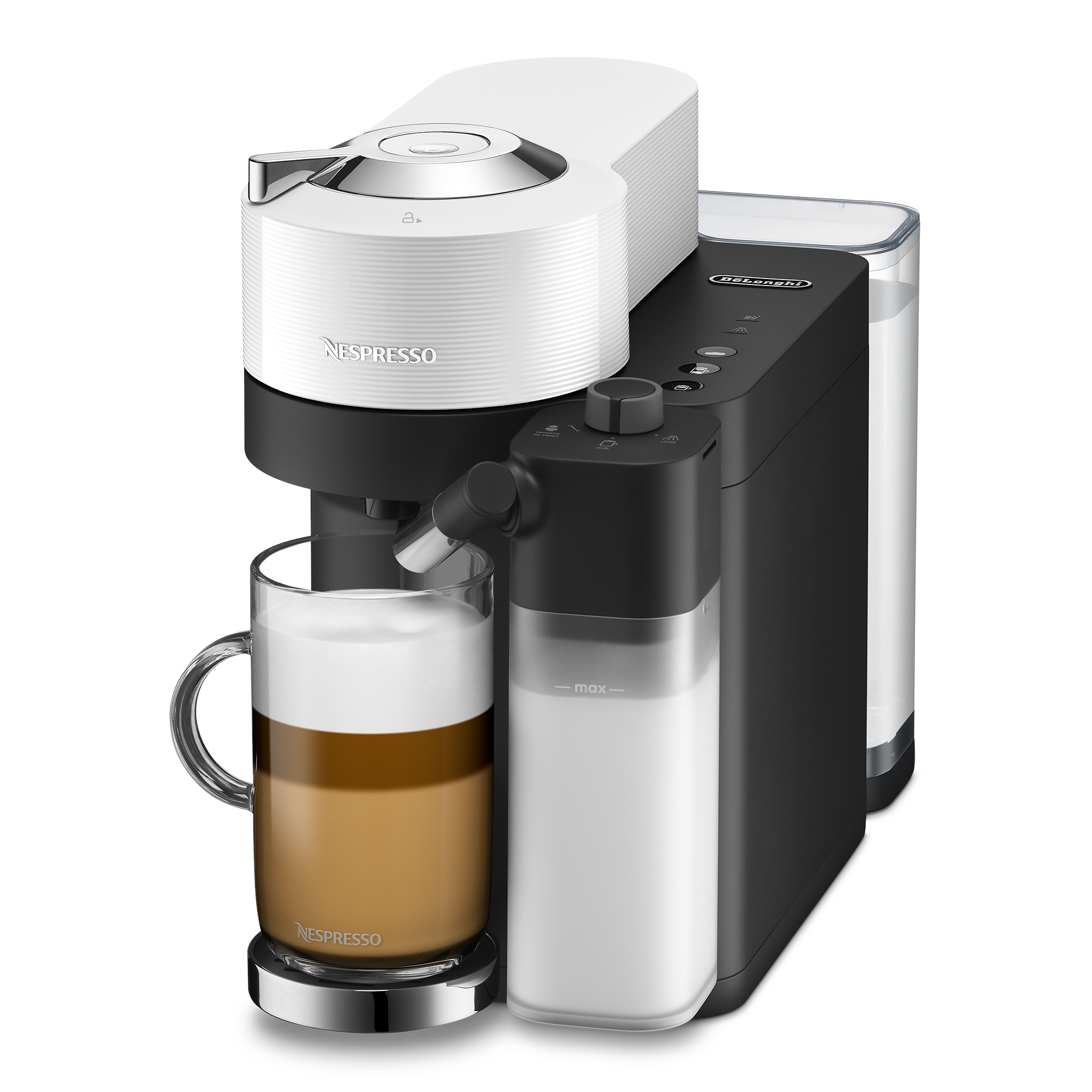 Nespresso Vertuo Lattissima Matte White & Glossy