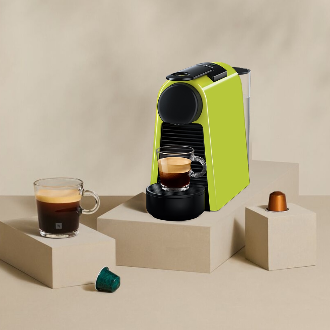 Essenza Mini Green Nespresso coffee machine