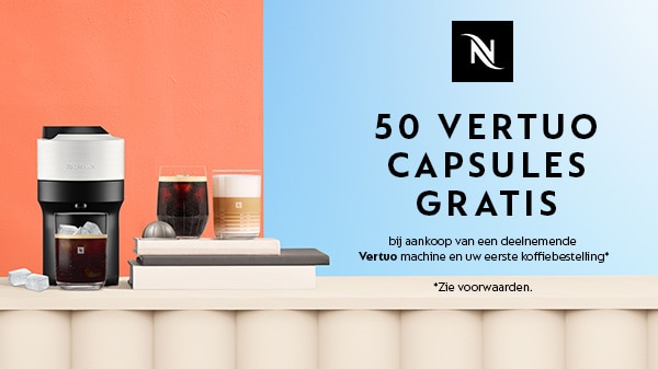 Take advantage of our Nespresso Vertuo offers