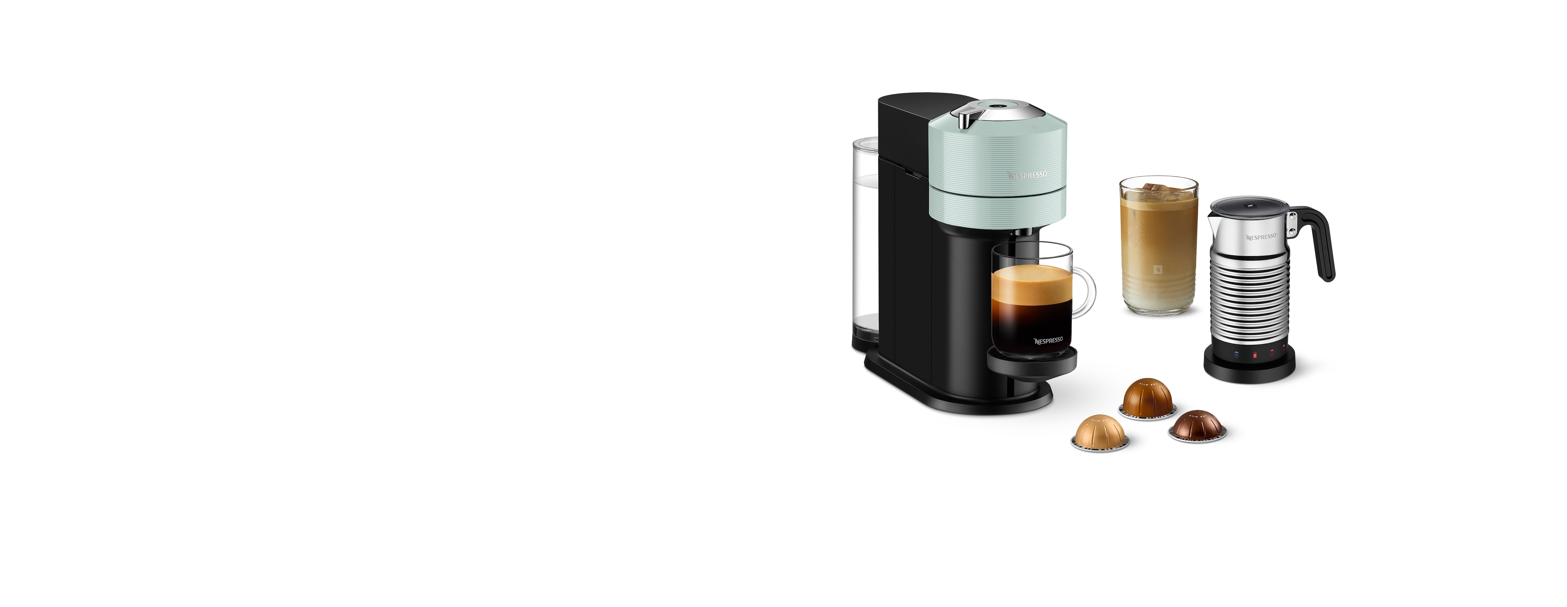 NESPRESSO vertuo next authentic WITHOUT frother