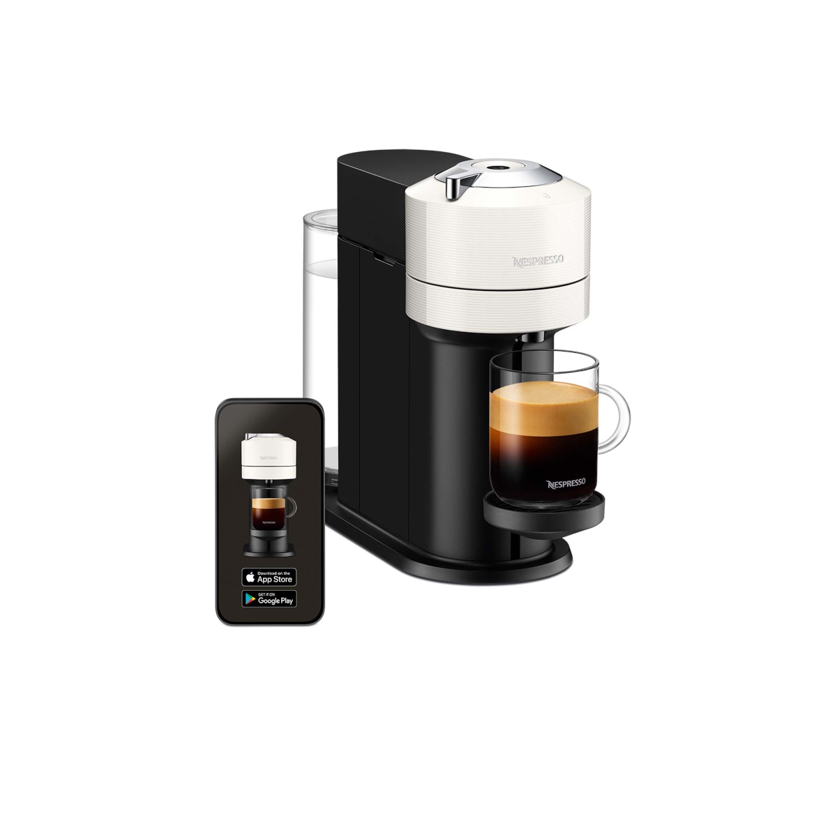 Vertuo Next White Nespresso coffee machine 2