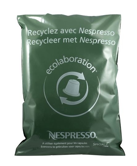 Recyclage zak | Nespresso