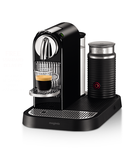 Inschrijven Trottoir Refrein Nespresso CitiZ and Milk by Magimix M190 Coffee Maker CitiZ and Milk by  Magimix M190 Coffee Machine - Limousine Black - prices and ratings |  CoffeeMac | conzumr.com
