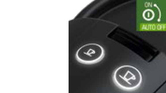 Insert the remaining cable in the guide under water tank left or right socket, depending on the position chosen for the water tank. Ensure machine is in the upright position.