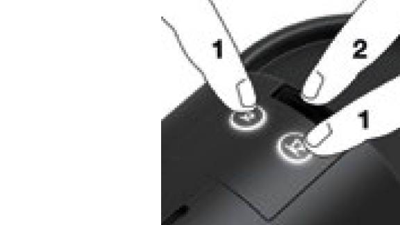 Plug the machine into the mains.