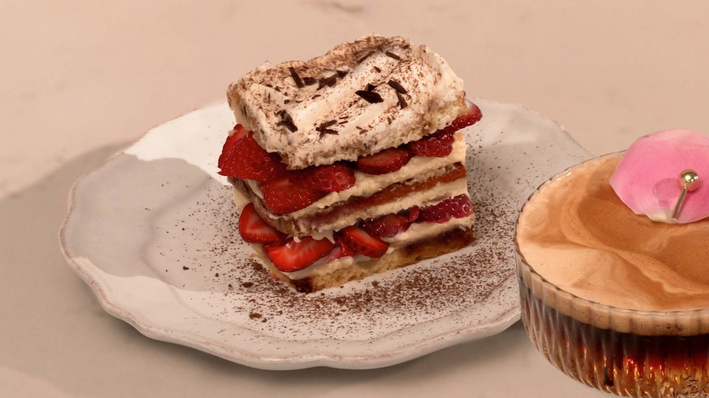 Tiramisu Chocolat Blanc et Fraise