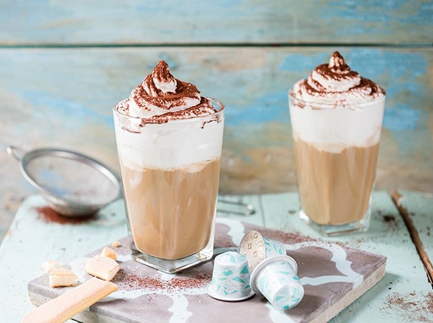 Tiramisu iced latte