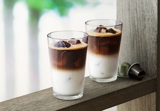 how to make iced coffee with nespresso milk frother