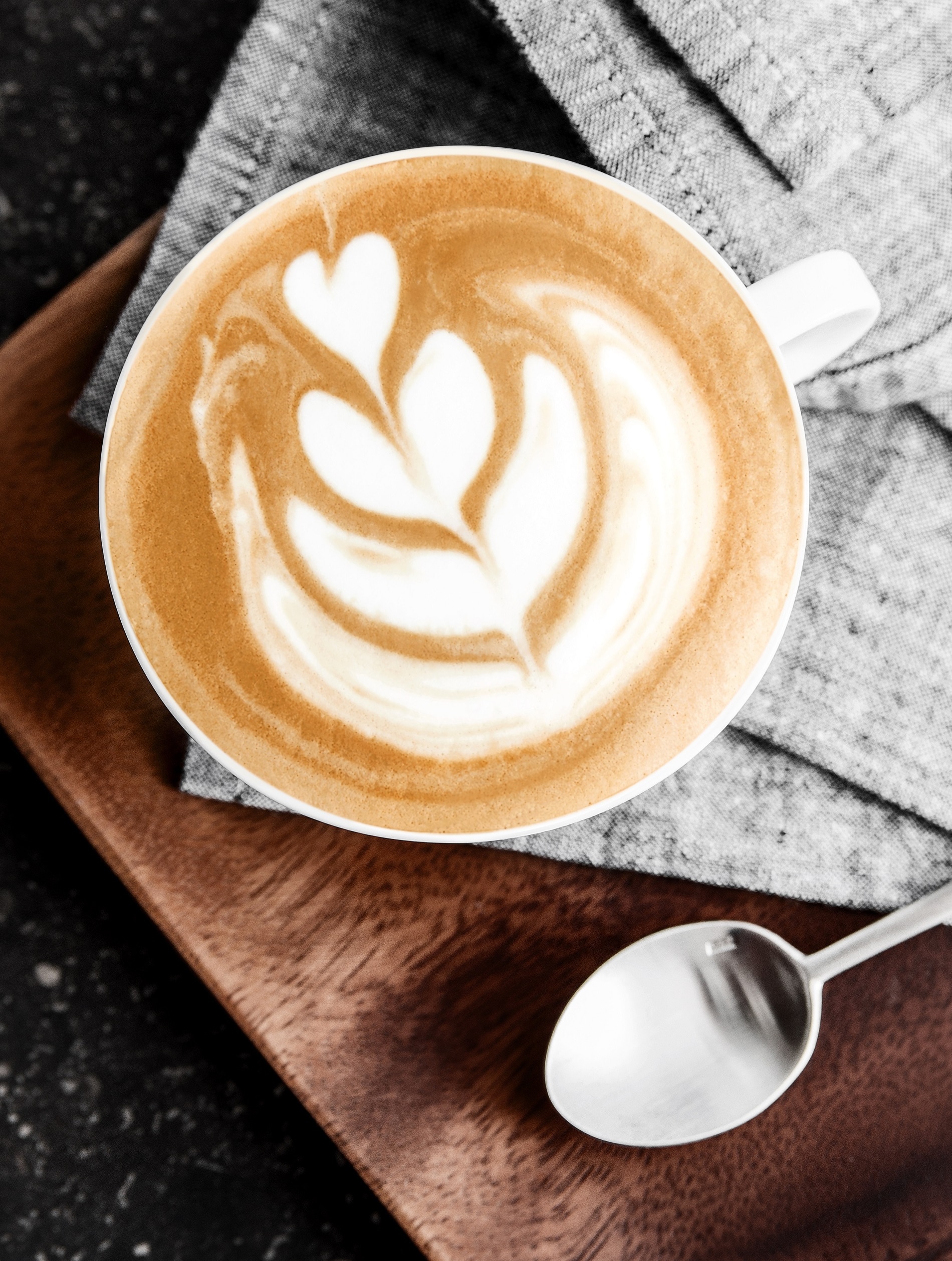 « Latte art » tulipe