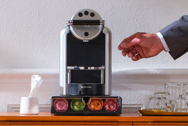 Nespresso Zenius: Small Office Coffee Machine