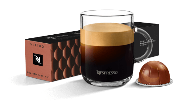 Roasted Hazelnut Capsules | Vertuo Coffee Nespresso Canada