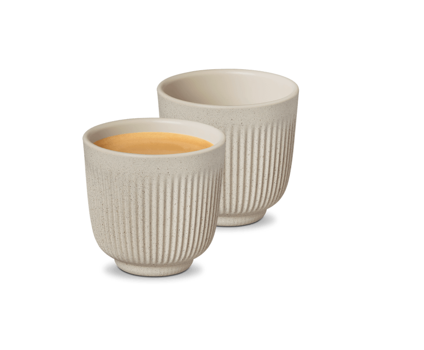 3oz Espresso Cups and Saucers- Set of 6 — Slow Pour Wholesale