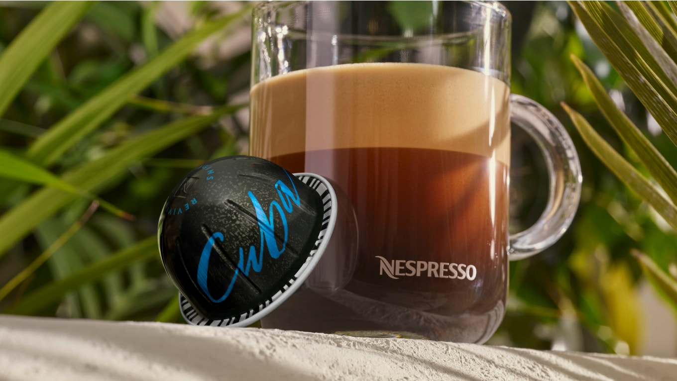 Coffee/tea/teach Color Changing Vertuo Gran Lungo Nespresso Glass