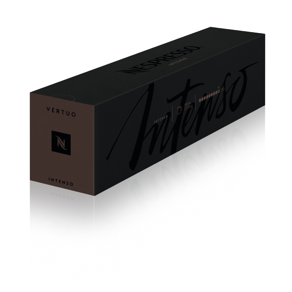 Nespresso Intenso Vertuo Line 10 Signature Kaffeekapseln Braun 230ml Komplex & intensiv