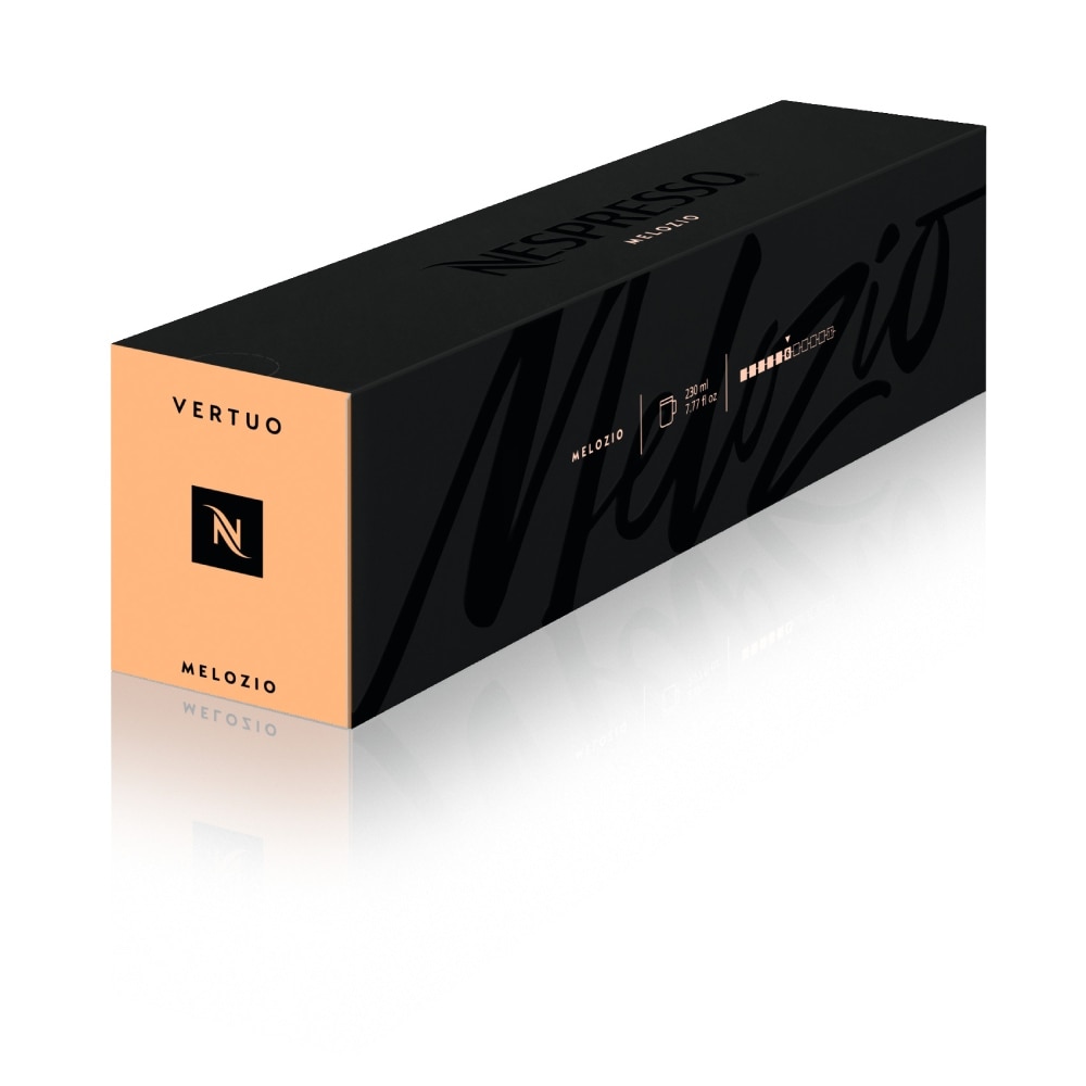 Nespresso Melozio Vertuo Line 10 Signature Kaffeekapseln Gold 230ml Sanft & ausgewogen