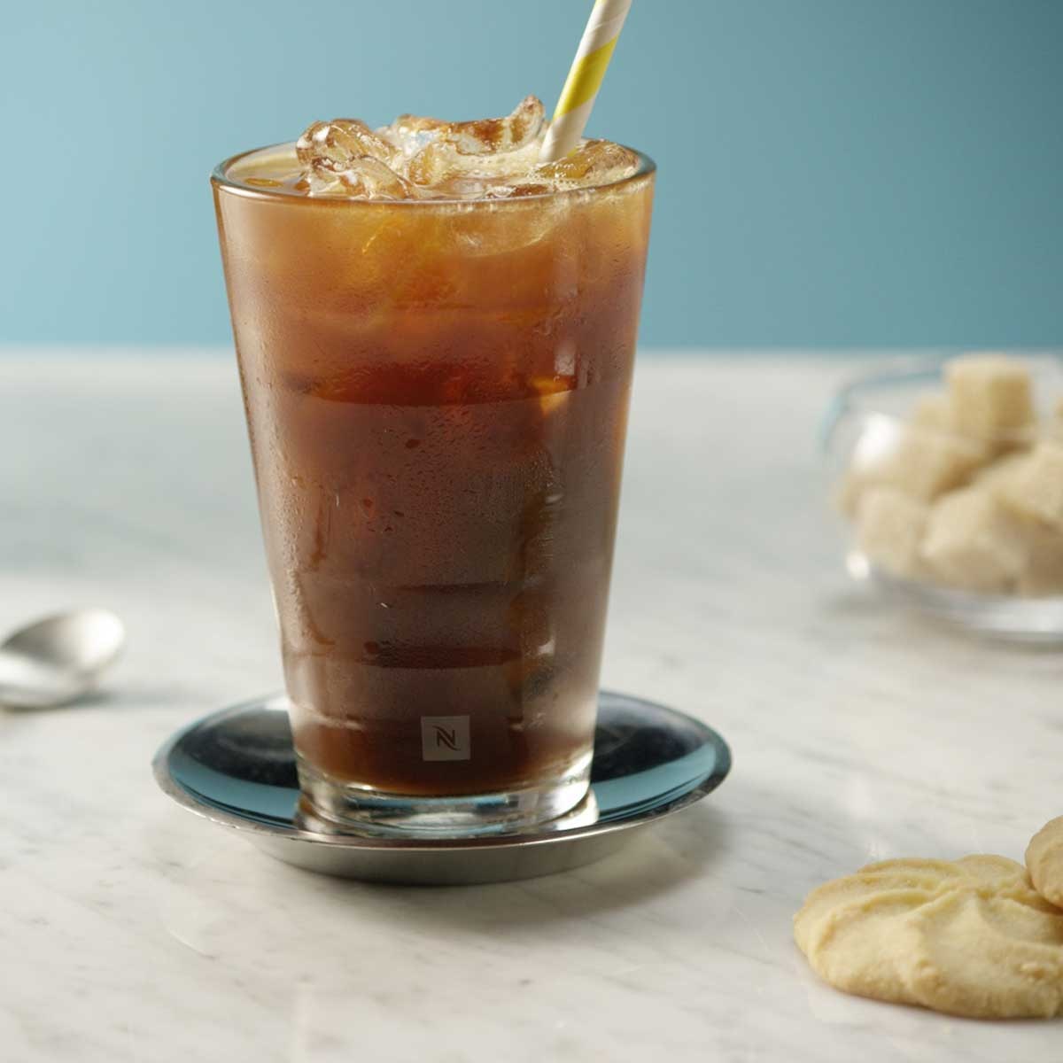 Iced Lungo Macchiato - Nespresso Recipes